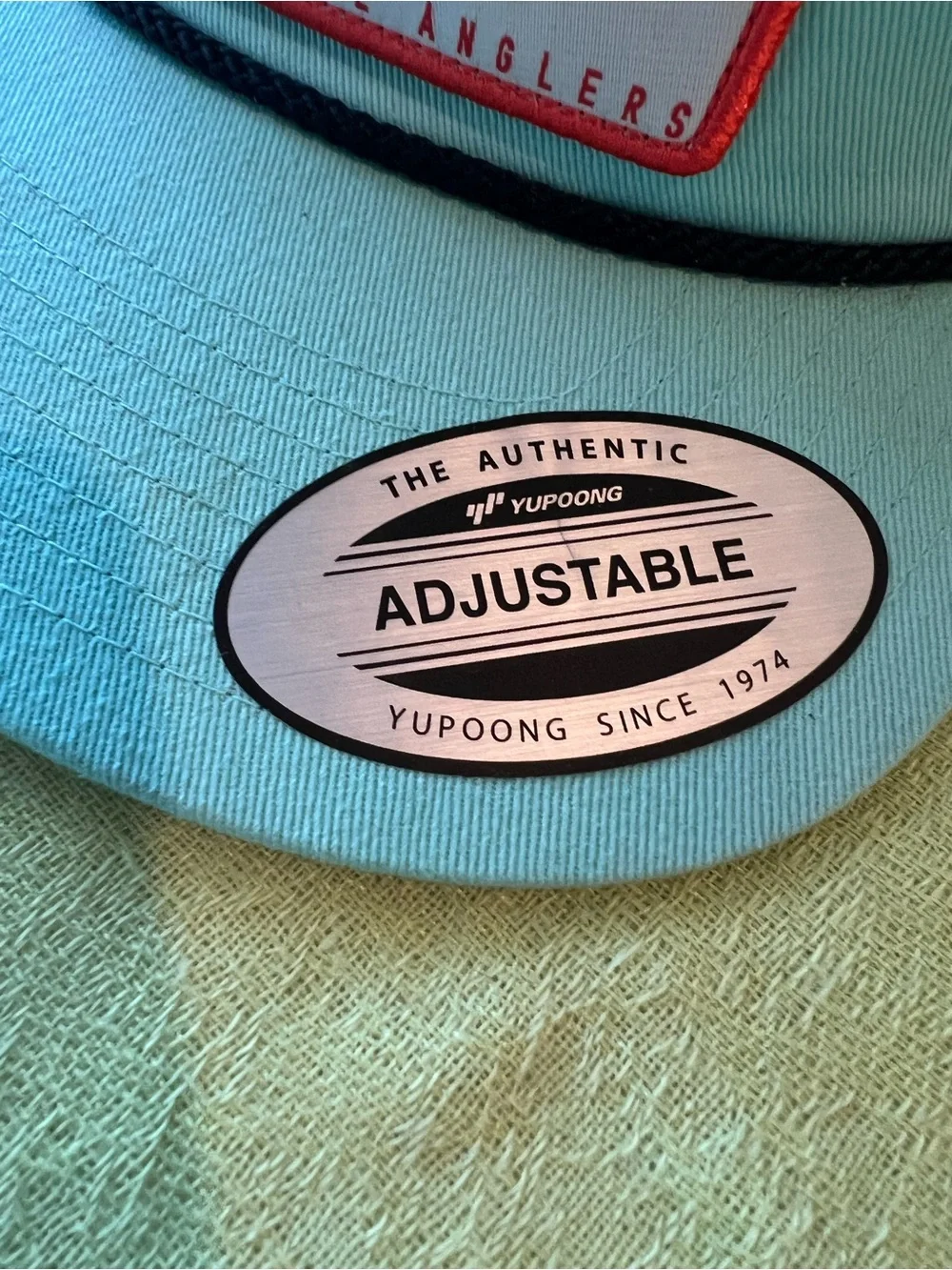 Unstructured Kids Aqua Patch Cap - Adjustable Youth Hat. NWT